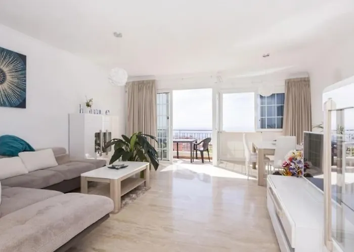 Private Pool 'villa Vibe Tenerife' Sunset & Ocean View Semesterbostad *